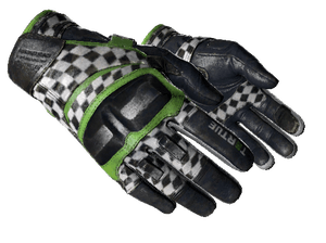 Moto Gloves Finish Line