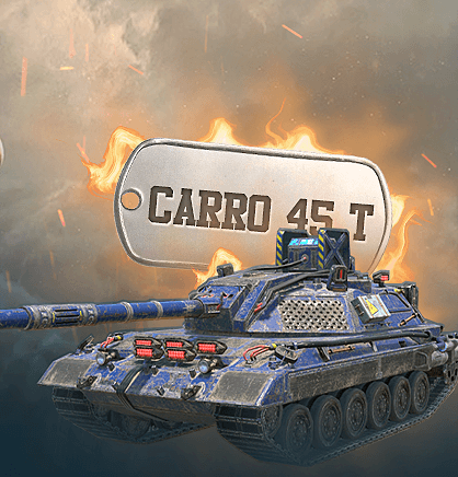 Танк CARRO 45 T Tanks Blitz